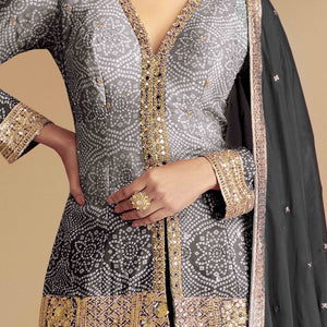 grey-black-bandhani-print-with-sequins-embroidered-chinon-palazzo-suit