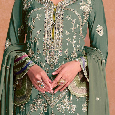 green-floral-sequins-embroidered-chinon-palazzo-suit-36