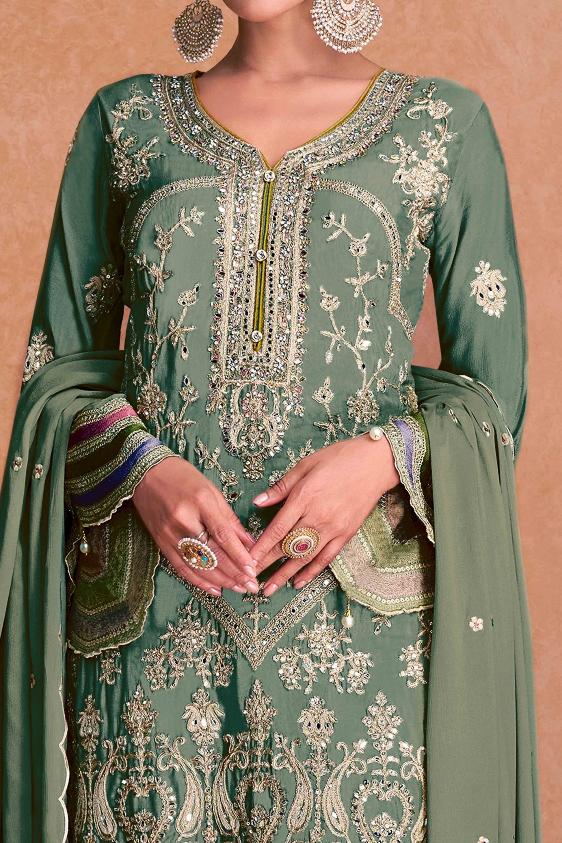 green-floral-sequins-embroidered-chinon-palazzo-suit-36