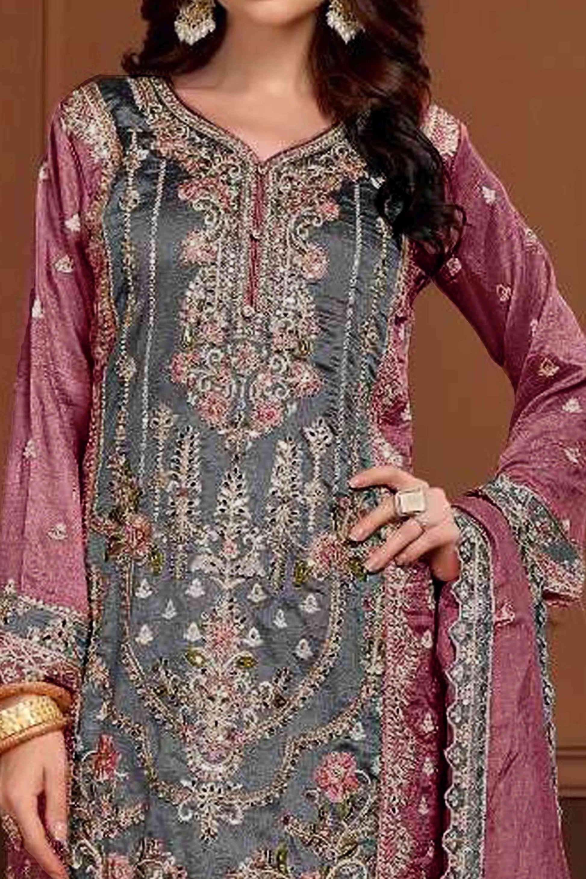 grey-mauve-floral-sequins-embroidery-vichitra-silk-semi-stitched-pakistani-suit