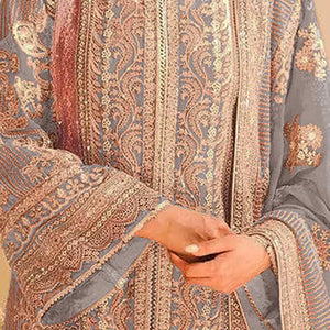 grey-floral-sequins-embroidery-georgette-semi-stitched-pakistani-suit