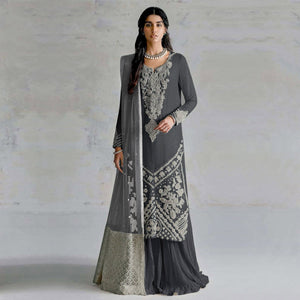 grey-embroidered-georgette-pakistani-dress-material