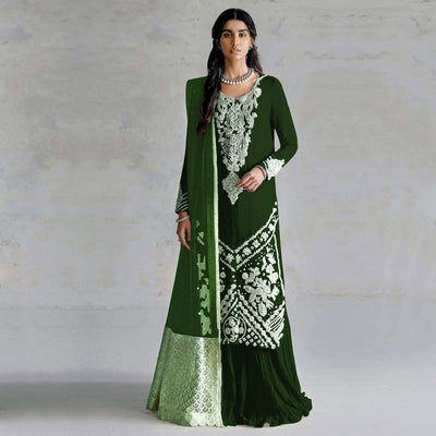 green-embroidered-georgette-pakistani-dress-material