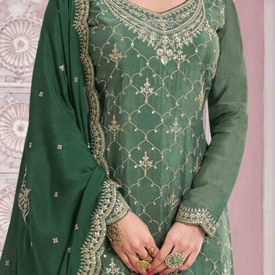 green-sequins-embroidered-chinon-sharara-suit-22