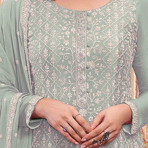 green-floral-sequins-embroidery-georgette-semi-stitched-salwar-suit