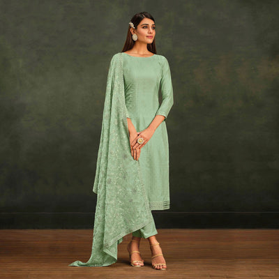 green-swarovski-work-organza-semi-stitched-salwar-suit