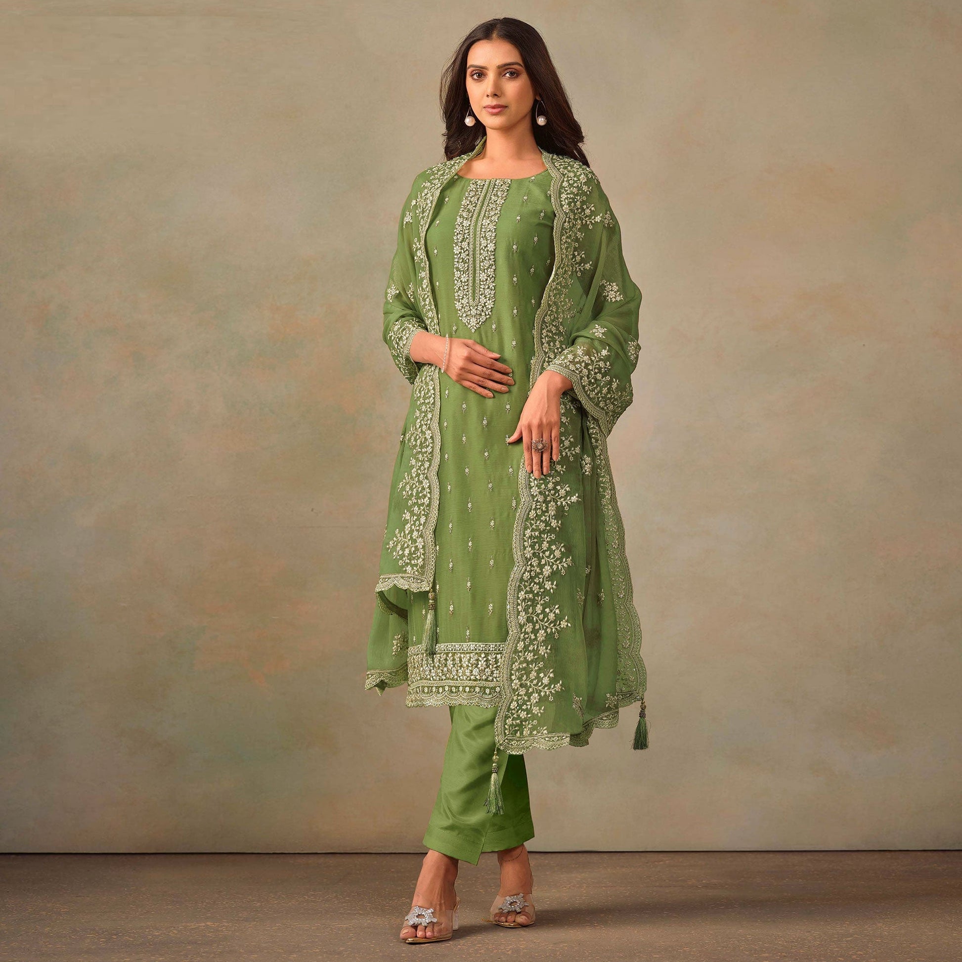 green-floral-sequins-embroidered-organza-semi-stitched-salwar-suit-2