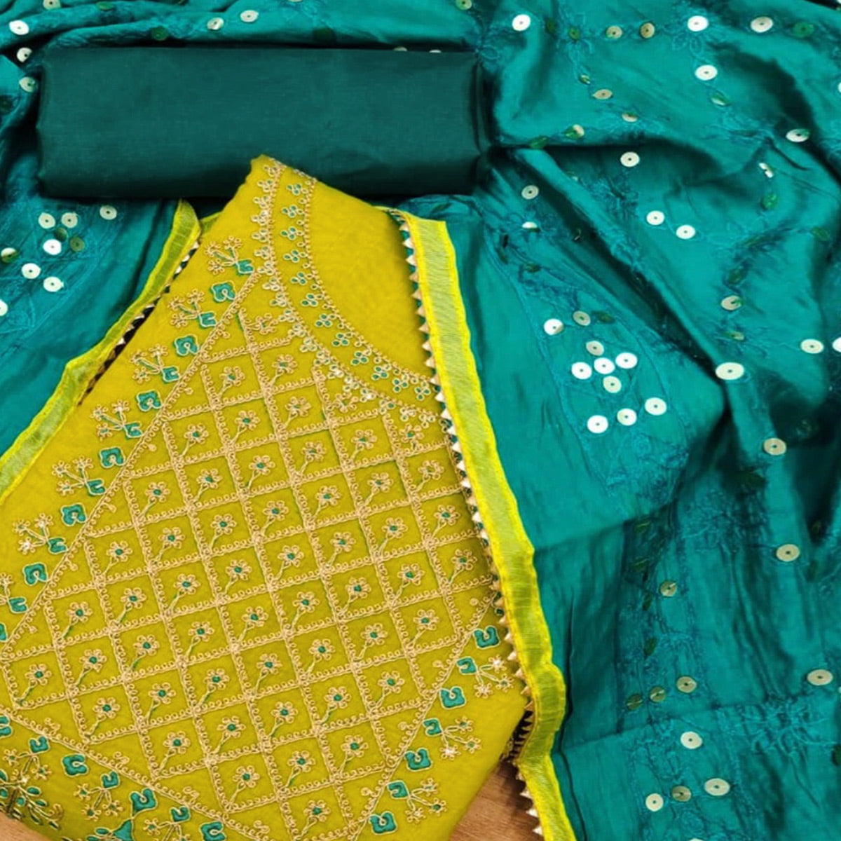 green-floral-embroidered-modal-dress-material-3