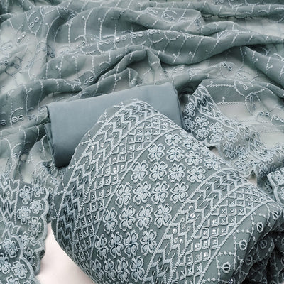 grey-floral-embroidered-dress-material