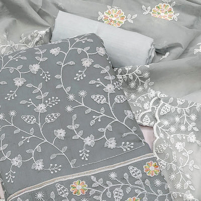 grey-floral-embroidered-chanderi-dress-material-8
