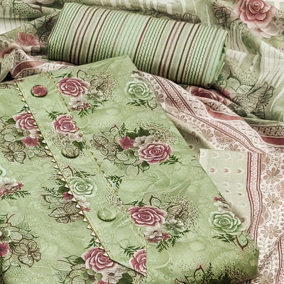 green-floral-printed-cotton-blend-dress-material-4