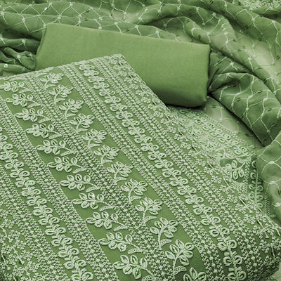 green-lucknowi-embroidered-georgette-dress-material-2
