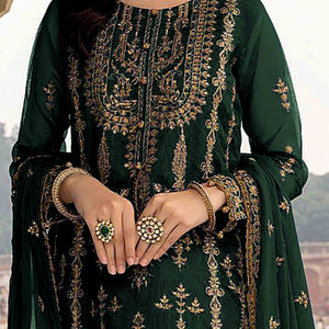 green-floral-sequins-embroidered-georgette-semi-stitched-suit-10
