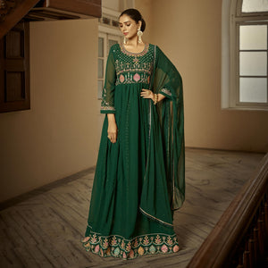 green-floral-sequins-embroidered-georgette-semi-stitched-anarkali-suit