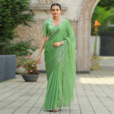 green-stonework-tussar-silk-saree