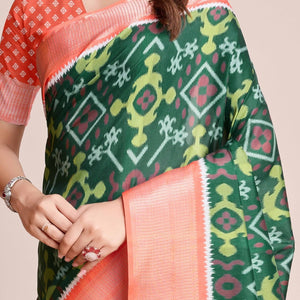 green-patola-printed-dola-silk-saree-5