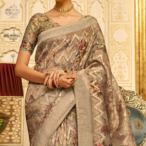 grey-floral-digital-printed-tissue-saree-with-tassels-1