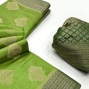 green-zari-woven-raw-silk-saree
