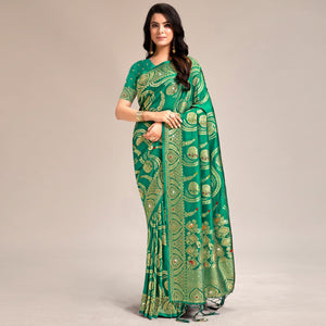green-woven-banarasi-silk-saree-with-tassels-13