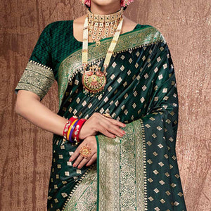 green-woven-banarasi-silk-saree-with-tassels-8