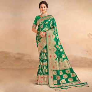 green-woven-organza-saree-with-tassels-26
