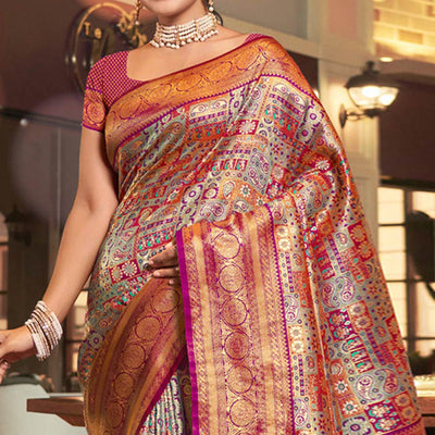 grey-floral-woven-kanjivaram-silk-saree-1
