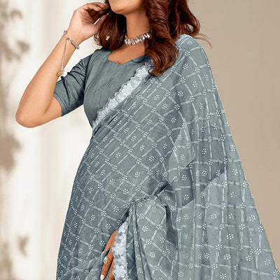 grey-floral-printed-chiffon-saree-with-embroidered-border
