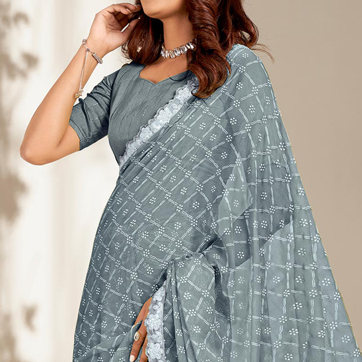 grey-floral-printed-chiffon-saree-with-embroidered-border
