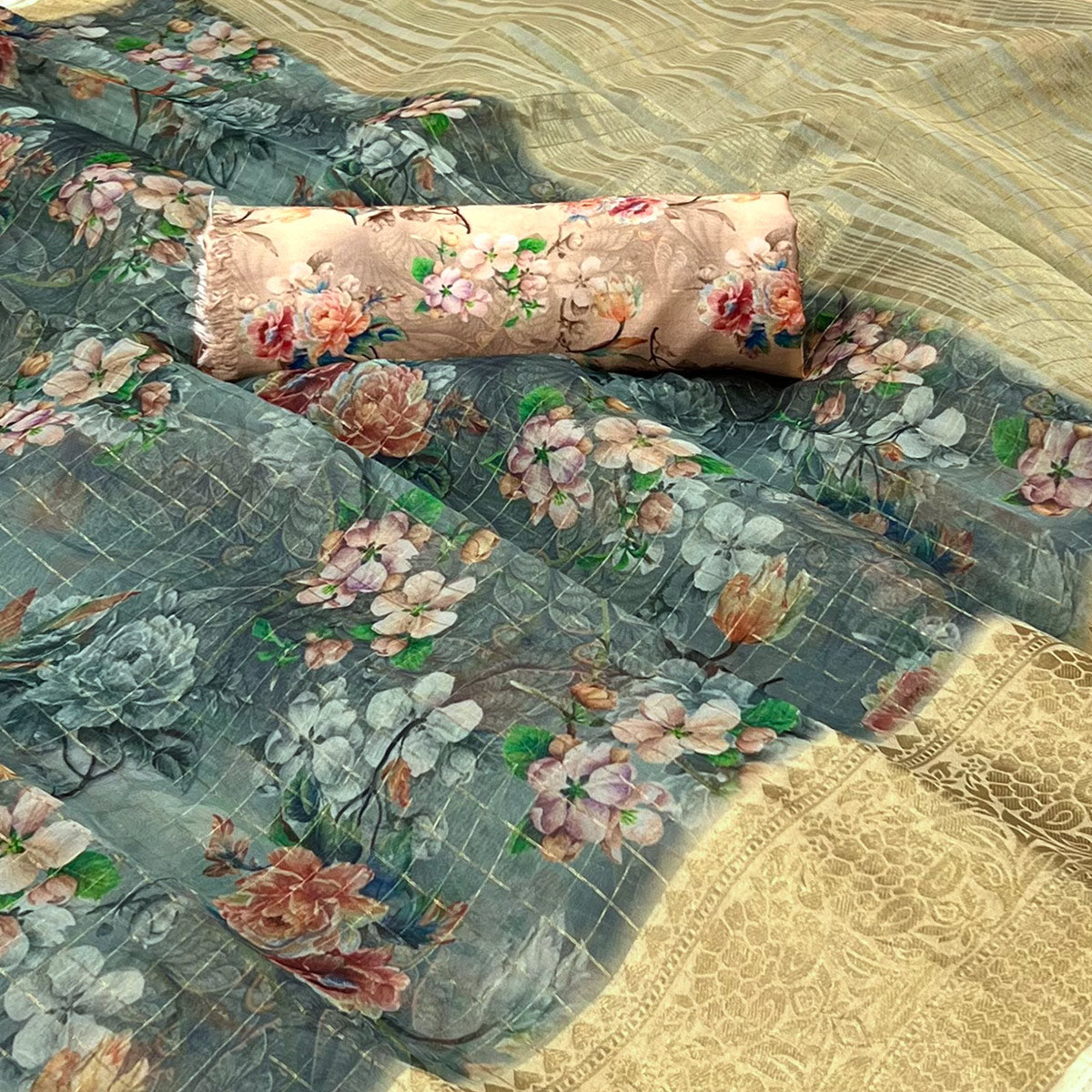 grey-floral-digital-printed-organza-saree