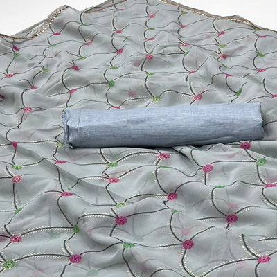 grey-foil-printed-georgette-saree-3