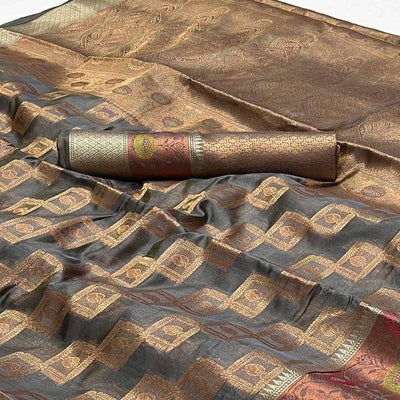 grey-floral-woven-organza-saree-8