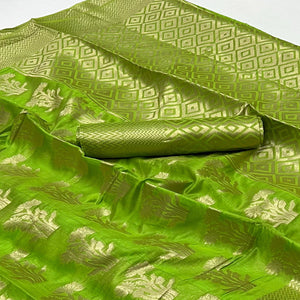 green-floral-woven-organza-saree-13
