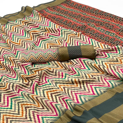 grey-geometic-digital-printed-georgette-saree