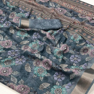 grey-floral-digital-printed-moss-georgette-saree-with-zari-border-2