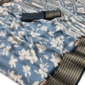 grey-floral-printed-georgette-saree-with-woven-border-39