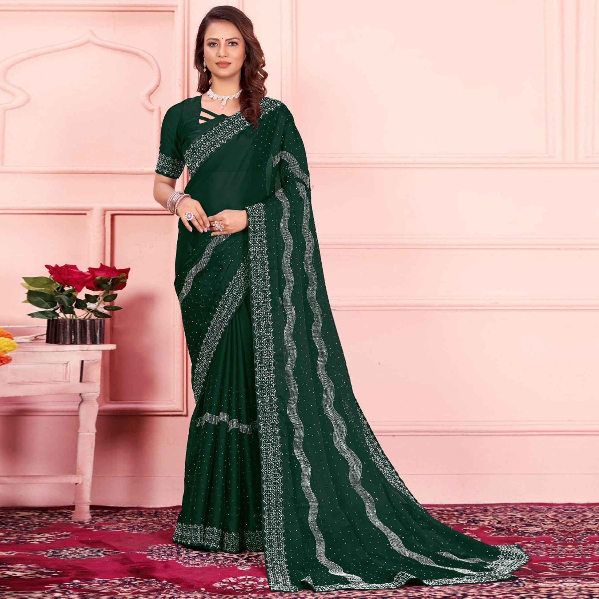 green-swarovski-work-satin-saree-1