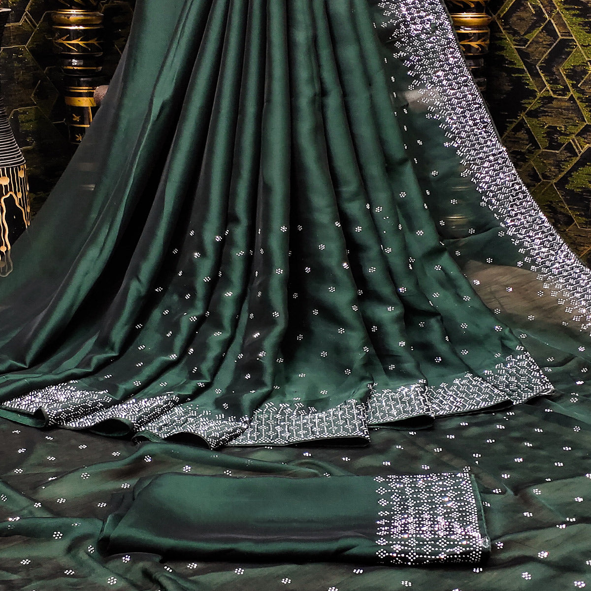 green-floral-swarovski-work-georgette-saree-1