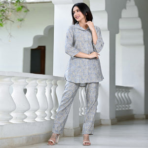 grey-floral-printed-chanderi-co-ord-set