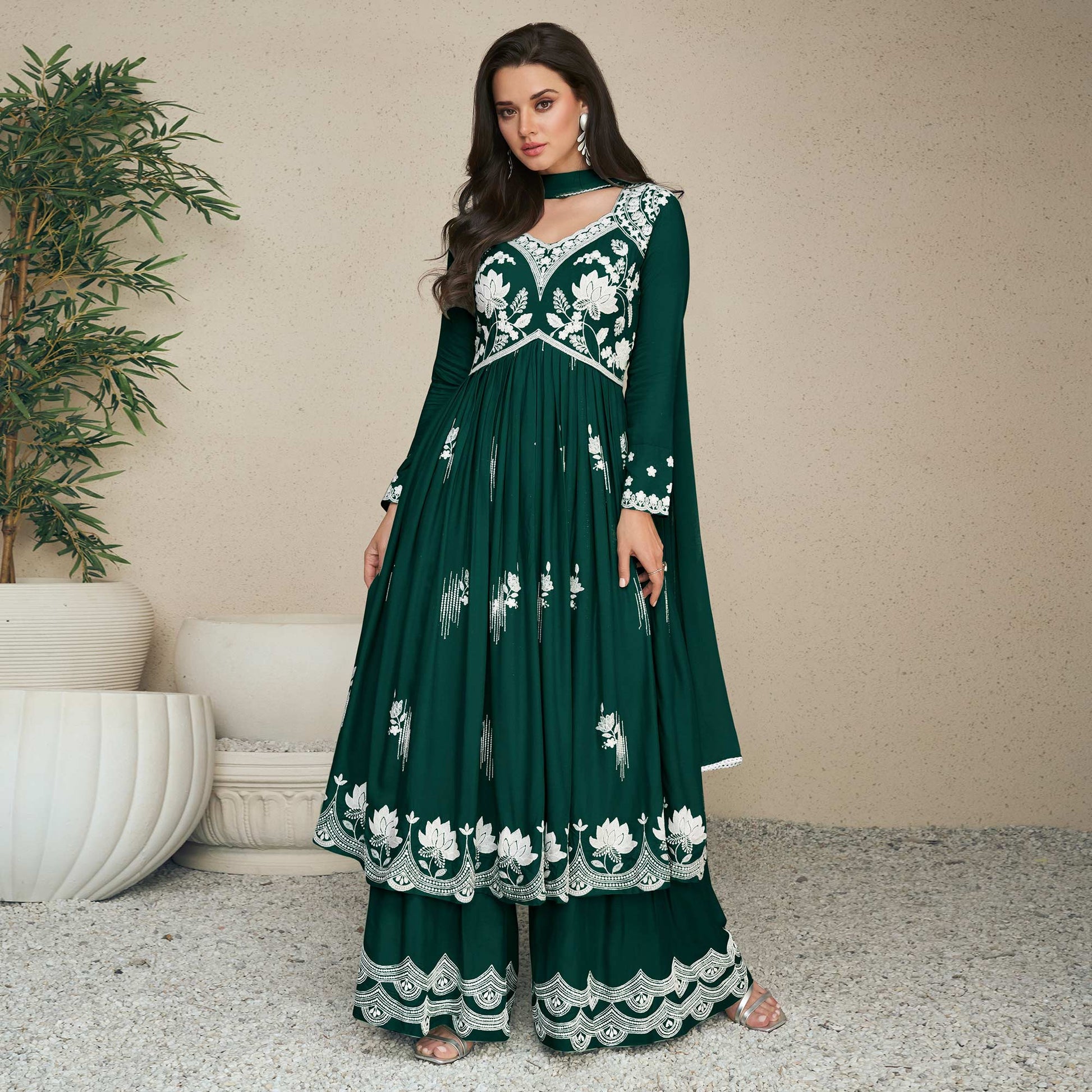 green-lucknowi-embroidered-rayon-palazzo-suit-4