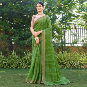 green-printed-chiffon-saree-13