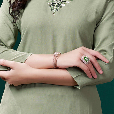 green-yoke-embroidered-pure-cotton-straight-kurti-1