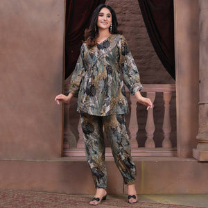 grey-floral-printed-chanderi-co-ord-set-1