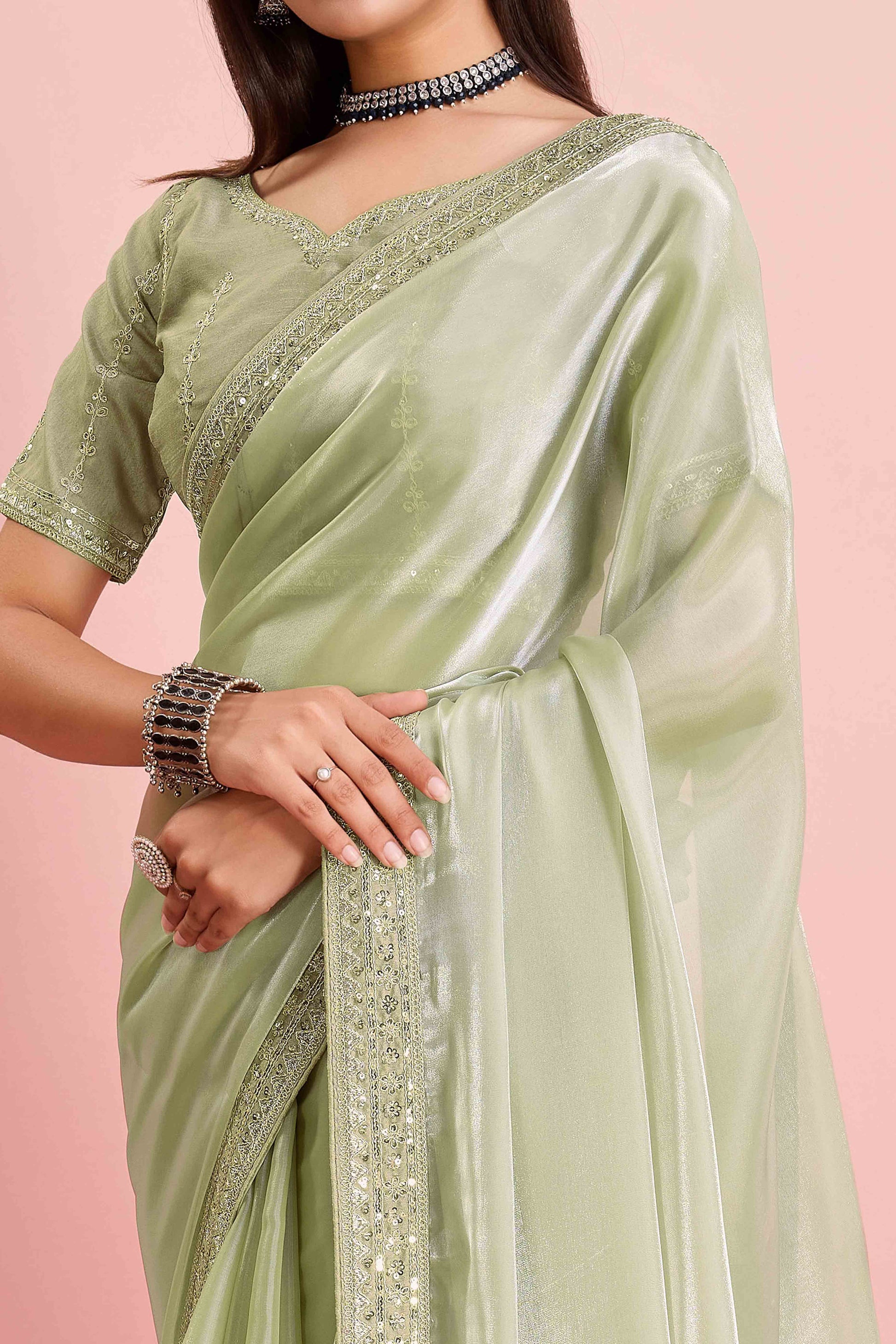 green-solid-with-floral-sequins-embroidered-jimmy-choo-tissue-saree