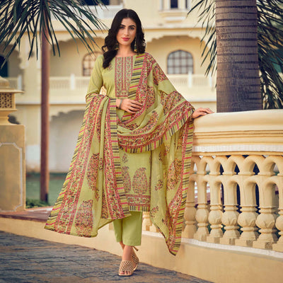 green-floral-printed-pure-cotton-suit-3