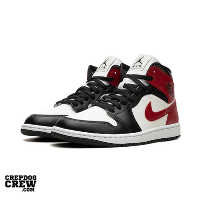 Jordan 1 Mid Gym Red Off Noir (W)