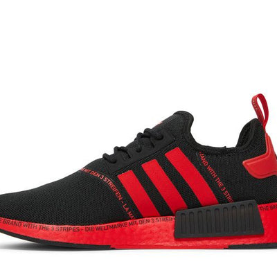 adidas NMD R1 Black Vivid Red