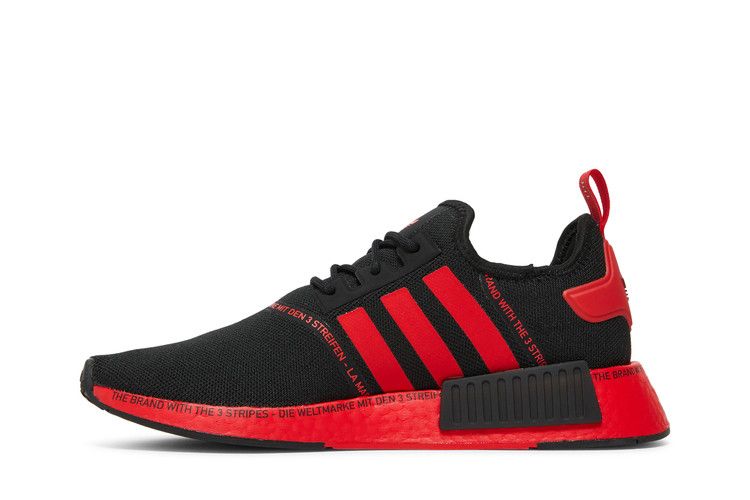 adidas NMD R1 Black Vivid Red