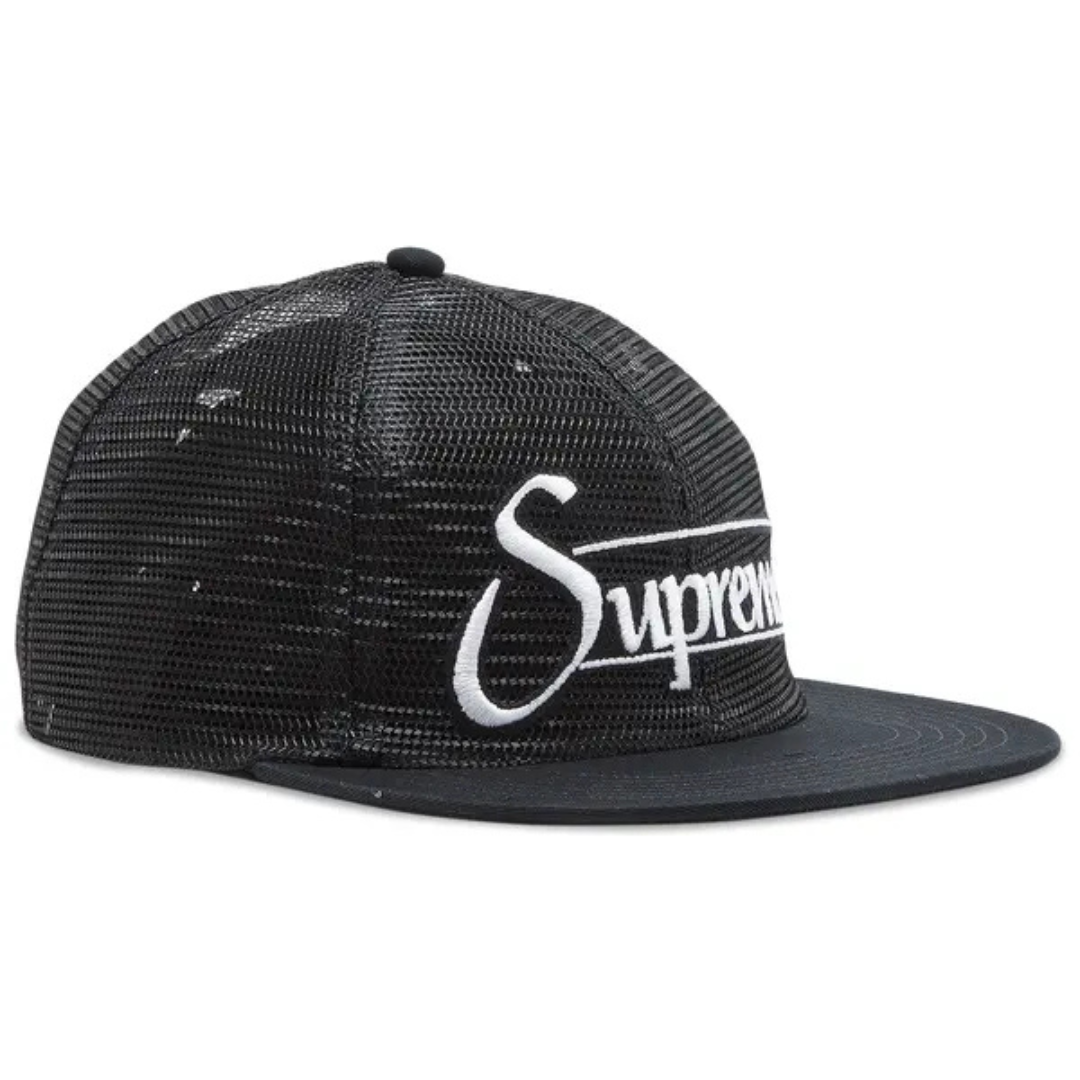 Supreme Mesh 6-Panel cap Black