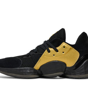 adidas Harden Vol. 4 Core Black Gold Metallic
