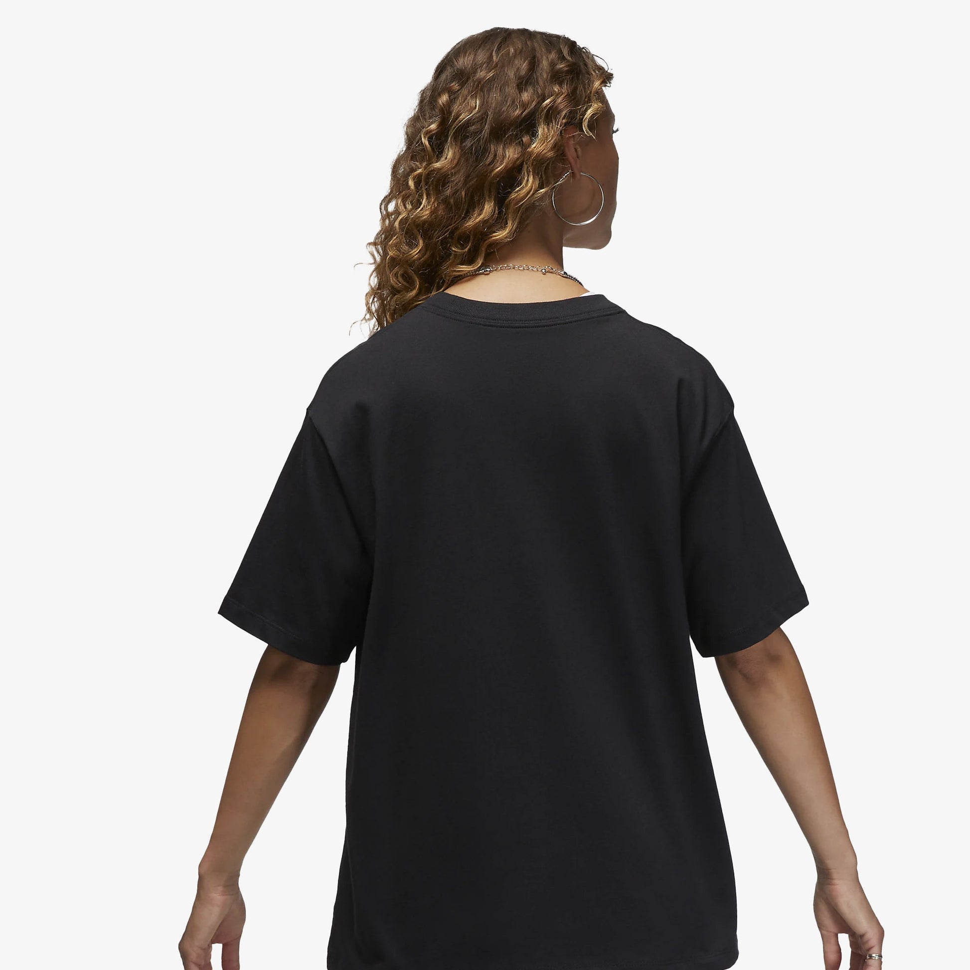 Jordan | ESSENTIALS TOP  { BLACK